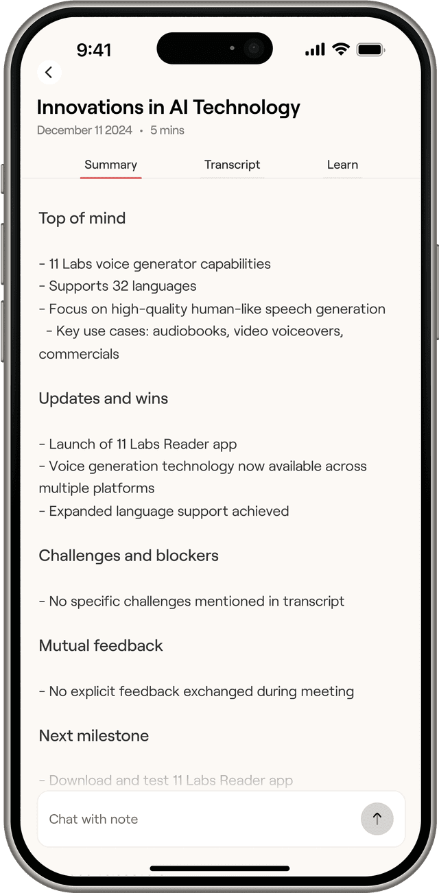 Export/Share your Notes